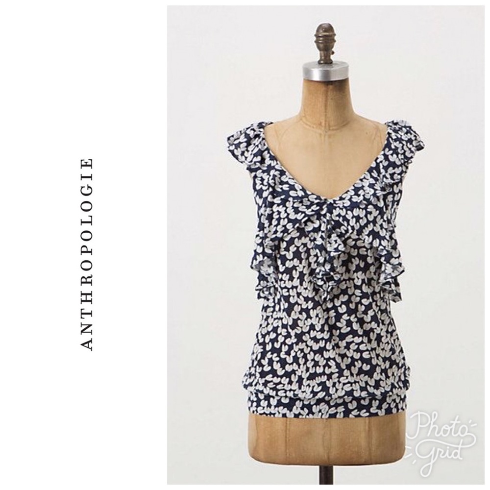 Anthropologie Capeside top